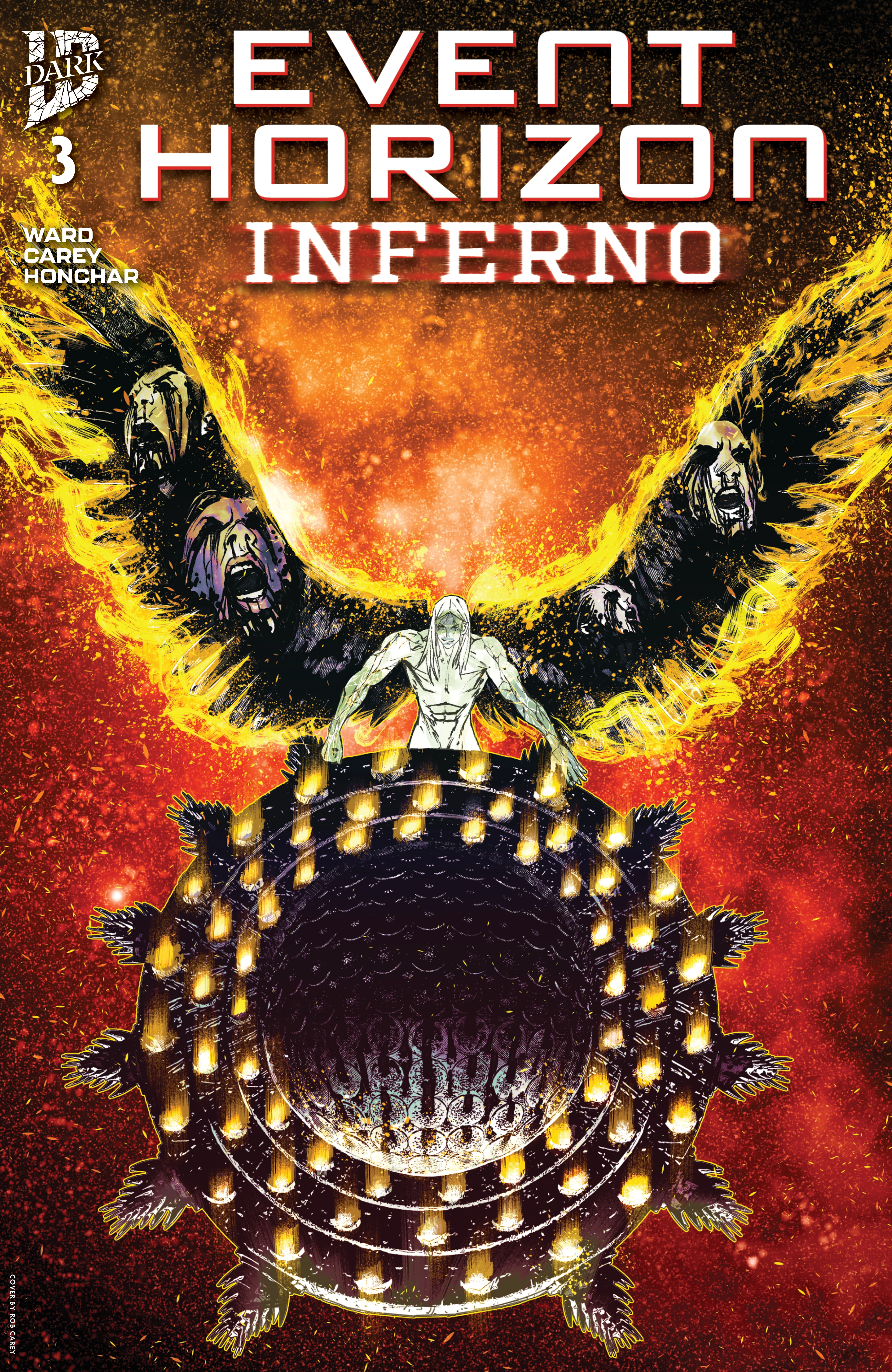 Event Horizon: Inferno #3 (IDW Publishing, 2026) cover